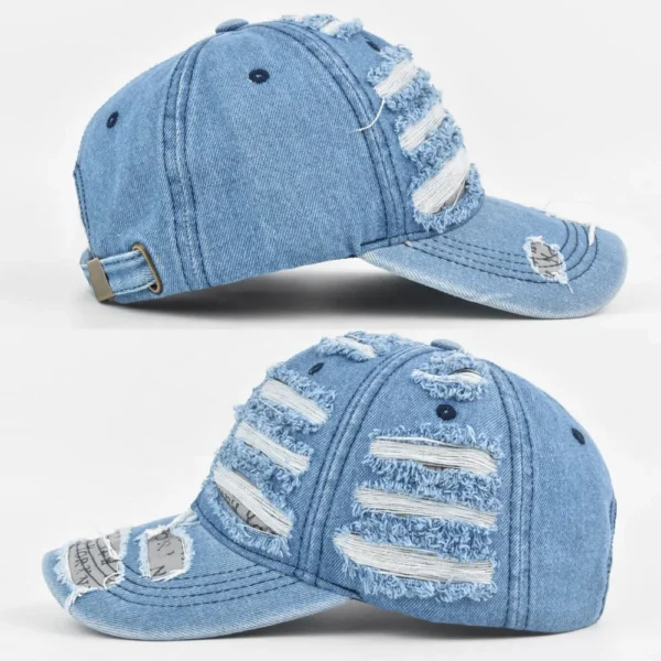 Hb2f09b7cc5154ad6b4ac0dbbf6b06387J.webp Oversized-Rip Denim Baseball Cap