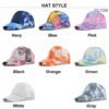 Tie-Dye Summer Baseball Cap