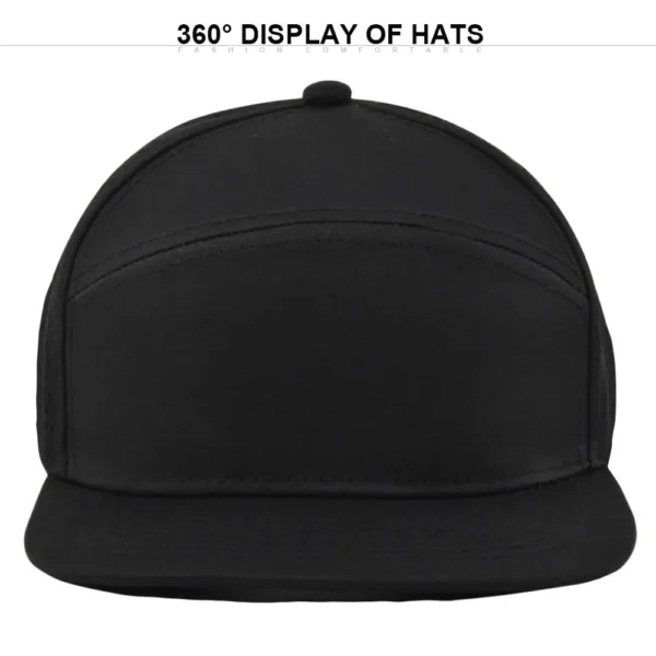 Structured 6-Panel Mesh Snapback