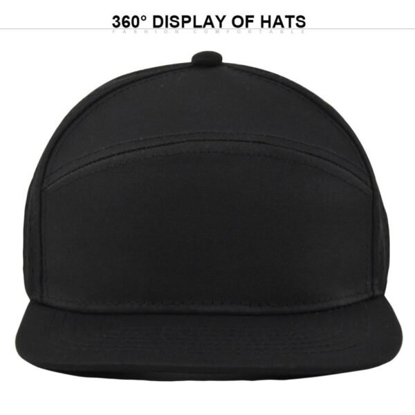 Structured 6-Panel Mesh Snapback