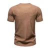 Hbc373119f10a456db4b53fca068d164dQ.webp Men's Knit V-Neck Casual T-Shirt