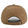 Faux Suede Baseball Cap