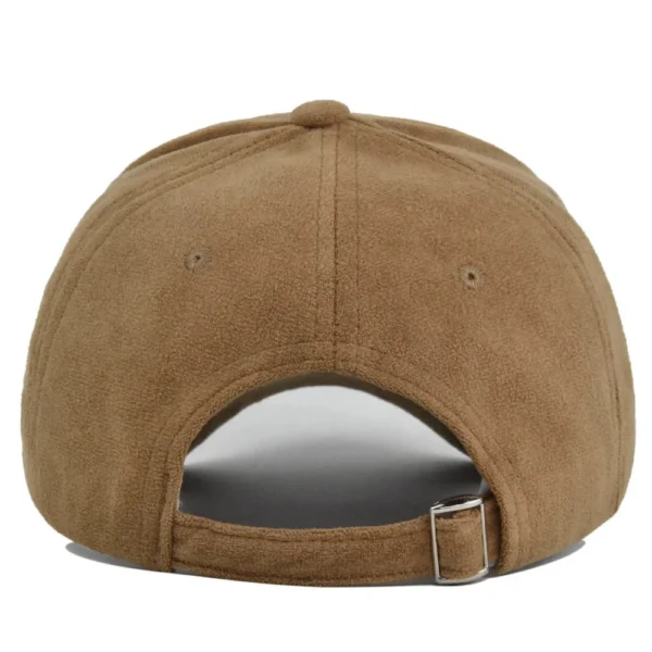 Faux Suede Baseball Cap