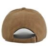 Faux Suede Baseball Cap