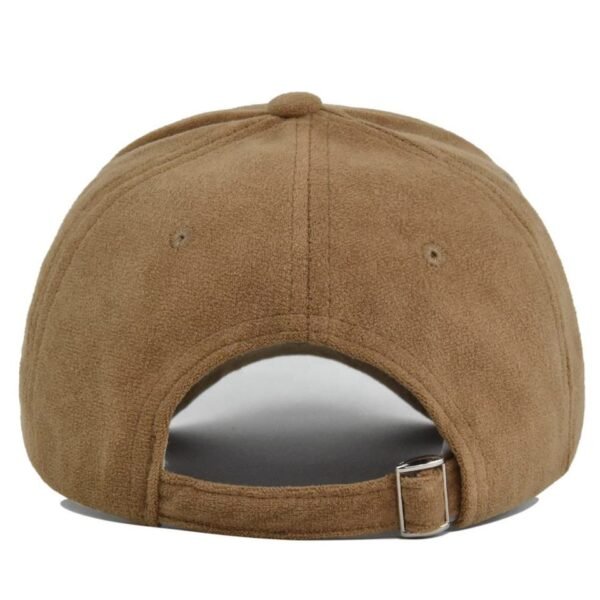 Faux Suede Baseball Cap