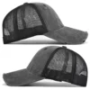 Distressed Ripped-Brim Dad Cap