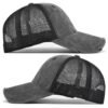Distressed Ripped-Brim Dad Cap