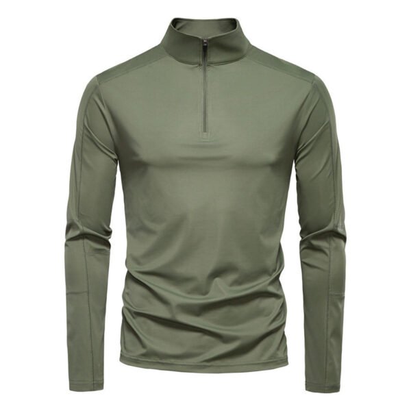 Men's Quick-Dry Half-Zip Long Sleeve Top
