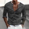 Hc8f8eb1106414ba0bc1d7c2dbd89211da.jpg_960x960q80.jpg Men's Striped Long Sleeve Casual T-Shirt