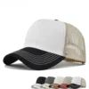 Hcfe1bd1148e64e63a2eb054b3a98d431M.webp Breathable 5-Panel Mesh Trucker Cap