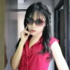 Noire Wing Cat-Eye Sunglasses