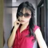 Noire Wing Cat-Eye Sunglasses