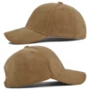 Faux Suede Baseball Cap