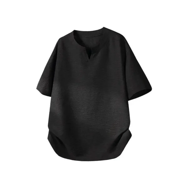 Men's Relaxed V-Neck Short Sleeve T-Shirt