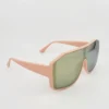 Riviera Muse Rimless Oversized Sunglasses