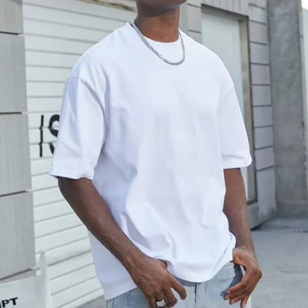 Men's Heavyweight Oversized Cotton T-Shirt