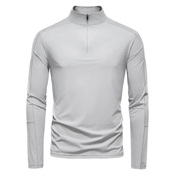Men's Quick-Dry Half-Zip Long Sleeve Top