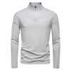 Men's Quick-Dry Half-Zip Long Sleeve Top