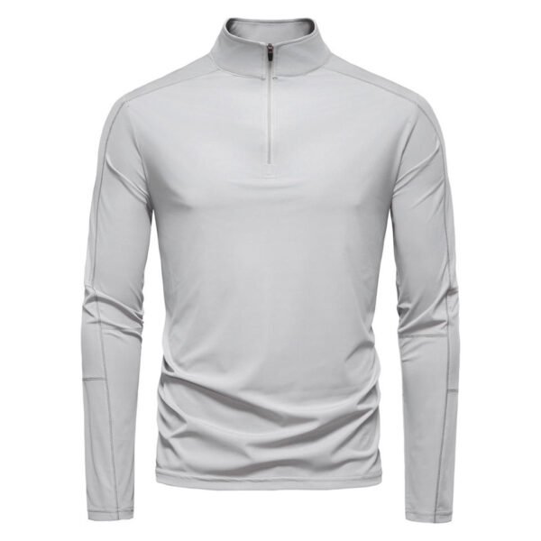 Men's Quick-Dry Half-Zip Long Sleeve Top