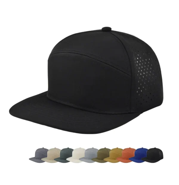 Structured 6-Panel Mesh Snapback