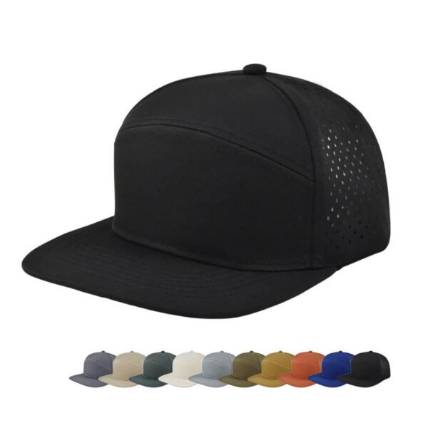 Structured 6-Panel Mesh Snapback