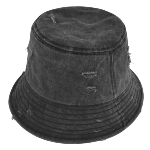 Distressed Canvas Bucket Hat