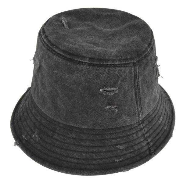 Distressed Canvas Bucket Hat