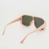 Riviera Muse Rimless Oversized Sunglasses